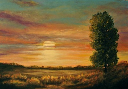 Fények játéka 35x50 cm